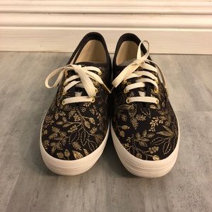 Keds x Rifle Paper Co. Champion Queen Anne- Size 6